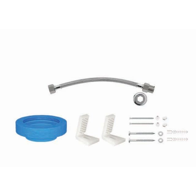 Kit De Instalação para Bacia com Caixa com Fixação Lateral Cromado - 1201.C.KIT.PCD - Deca Kit De Instalação para Bacia com Caixa com Fixação Lateral Cromado - 1201.C.KIT.PCD - Deca