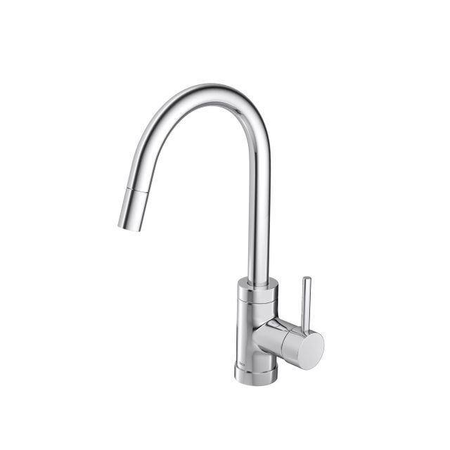 Misturador Monocomando de Mesa para Cozinha Spin Motion Cromado - 2265.C - Deca Misturador Monocomando de Mesa para Cozinha Spin Motion Cromado - 2265.C - Deca