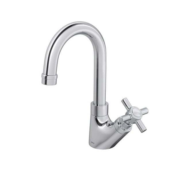 Torneira De Mesa Bica Alta Para Lavatório Izy - 1195.C37 - Deca Torneira De Mesa Bica Alta Para Lavatório Izy - 1195.C37 - Deca