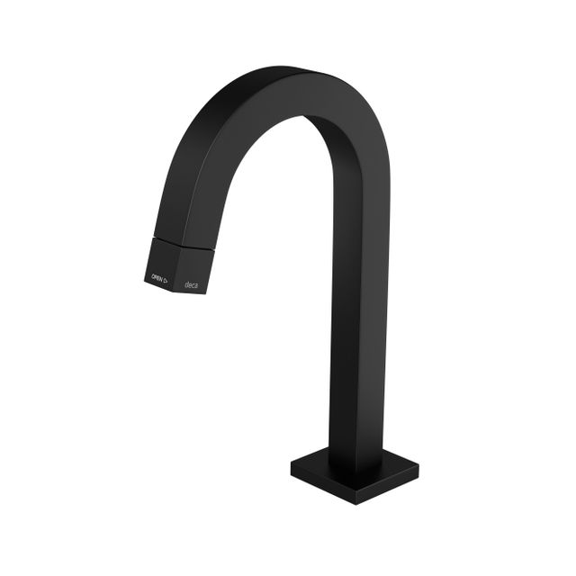 Torneira De Mesa Bica Baixa Para Lavatório Tube Black Matte - 1197.BL.TUB.MT - Deca Torneira De Mesa Bica Baixa Para Lavatório Tube Black Matte - 1197.BL.TUB.MT - Deca