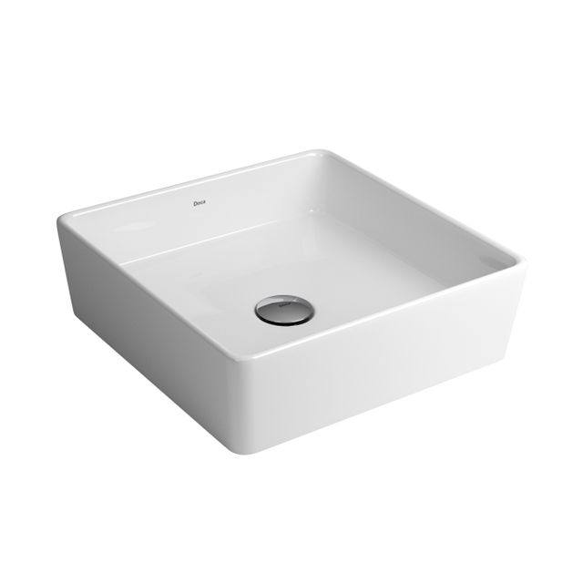 Cuba De Apoio Quadrada Branco - L.108.17 - Deca Cuba De Apoio Quadrada Branco - L.108.17 - Deca