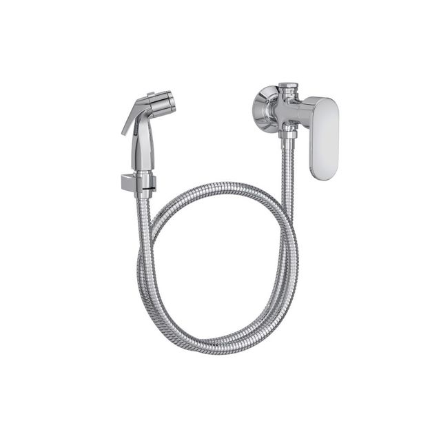 Ducha Higiênica Com Registro E Derivação Drop Cromado - 1984.C91.ACT.CR - Deca Ducha Higiênica Com Registro E Derivação Drop Cromado - 1984.C91.ACT.CR - Deca