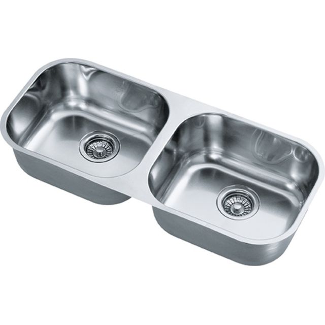 Cuba dupla 34x83 aço inox (09005) - Franke Cuba dupla 34x83 aço inox (09005) - Franke