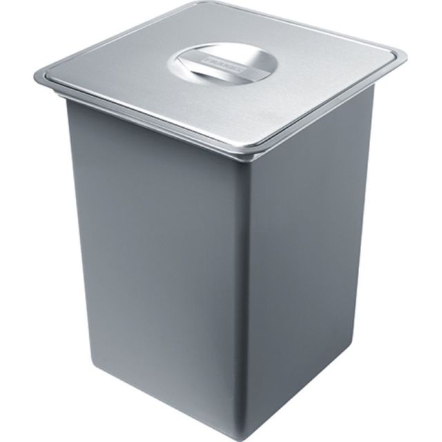 Lixeira de embutir 10 litros quadrada 24,5x24,5 (13546) - Franke Lixeira de embutir 10 litros quadrada 24,5x24,5 (13546) - Franke