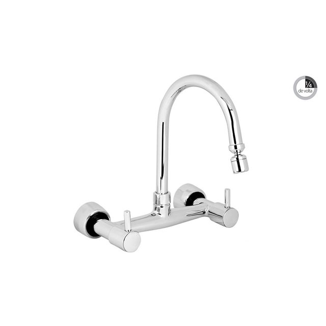 Misturador cozinha parede 3003 C59 CR linha Pérola - Kelly Misturador cozinha parede 3003 C59 CR linha Pérola - Kelly