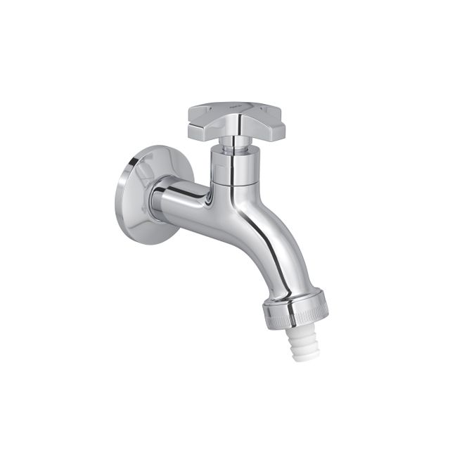 Torneira Para Jardim E Tanque Com Adaptador De Mangueira Max Cromado - 1153.C34 - Deca Torneira Para Jardim E Tanque Com Adaptador De Mangueira Max Cromado - 1153.C34 - Deca