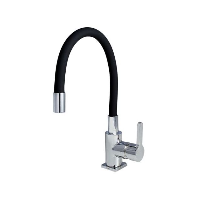 Misturador Monocomando cozinha mesa Dom 2255 C33 Preto - 10752210 - Perflex Misturador Monocomando cozinha mesa Dom 2255 C33 Preto - 10752210 - Perflex