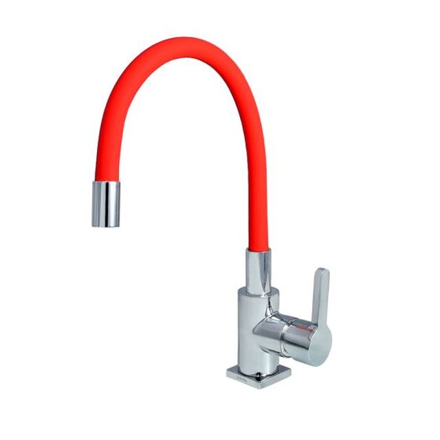 Misturador Monocomando cozinha mesa Dom 2255 C33 Vermelho - 10752110 - Perflex Misturador Monocomando cozinha mesa Dom 2255 C33 Vermelho - 10752110 - Perflex
