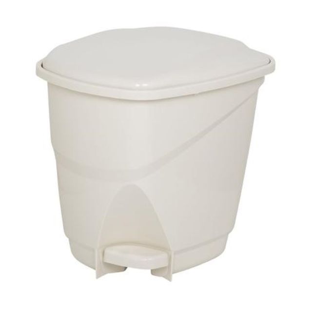 Lixeira com pedal 16 litros bege LP1*BG - Astra Lixeira com pedal 16 litros bege LP1*BG - Astra