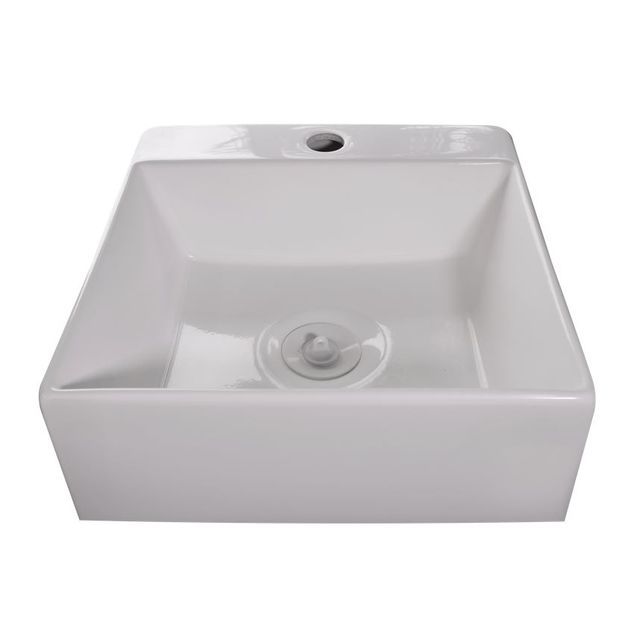 Cuba de apoio Cubo em Mármore Sintético para banheiro - 87378 - Cozimax Cuba de apoio Cubo em Mármore Sintético para banheiro - 87378 - Cozimax