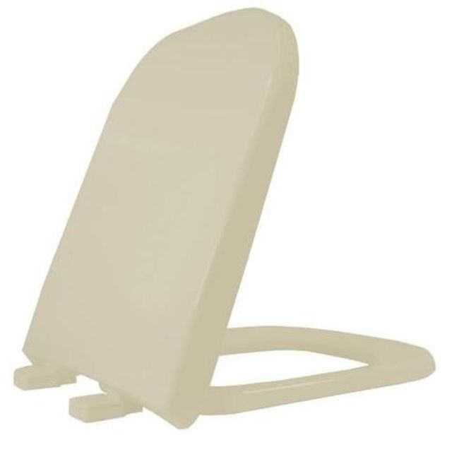 Assento Quadra Polipropileno Evol Slow Close Creme - QUADEPP37SC - Tupan Assento Quadra Polipropileno Evol Slow Close Creme - QUADEPP37SC - Tupan