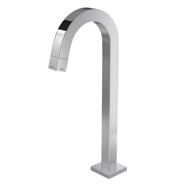 Torneira De Mesa Bica Alta Para Lavatório Tube Cromado - 1198.C.TUB - Deca Torneira De Mesa Bica Alta Para Lavatório Tube Cromado - 1198.C.TUB - Deca