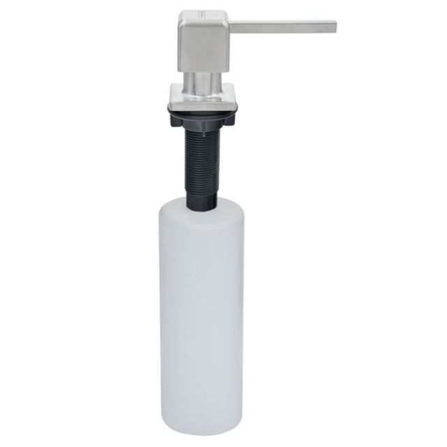 Dosador de Sabão Square em Aço Inox com Recipiente Plástico 500 ML - 94517/006 - Tramontina Dosador de Sabão Square em Aço Inox com Recipiente Plástico 500 ML - 94517/006 - Tramontina