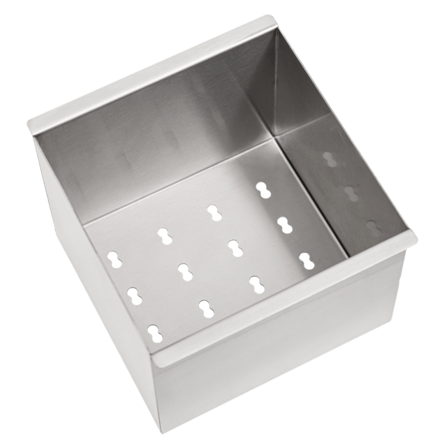 Escorredor profundo em Aço Inox com Acabamento Scotch Brite para Canal Organizador 15x15 cm - 94534/010 - Tramontina Escorredor profundo em Aço Inox com Acabamento Scotch Brite para Canal Organizador 15x15 cm - 94534/010 - Tramontina