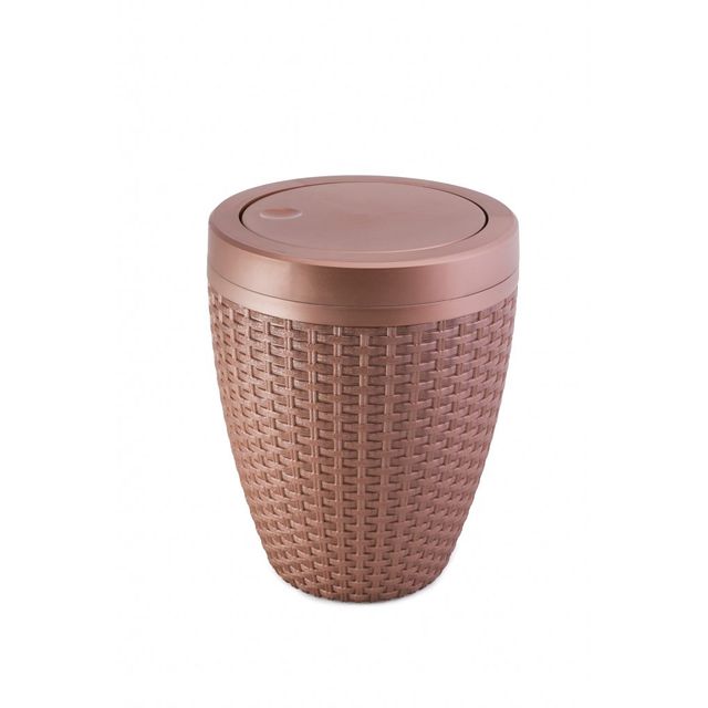 Cesto Rattan 7,5L Cobre - Aquaplás Cesto Rattan 7,5L Cobre - Aquaplás