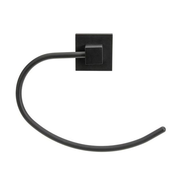 Porta toalha rosto Alpes Black Matte - Aquaplás Porta toalha rosto Alpes Black Matte - Aquaplás