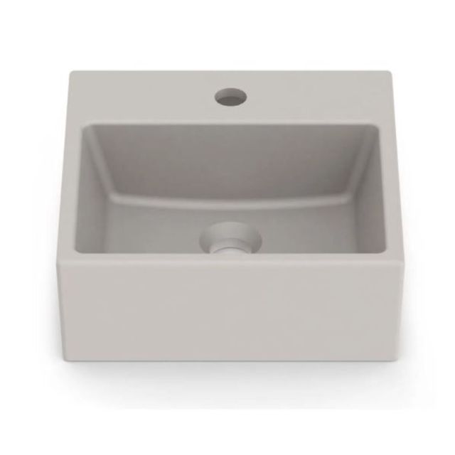 Cuba de apoio com mesa Beige Optica 350x350 PQ35 - A327A11658 - Roca Cuba de apoio com mesa Beige Optica 350x350 PQ35 - A327A11658 - Roca