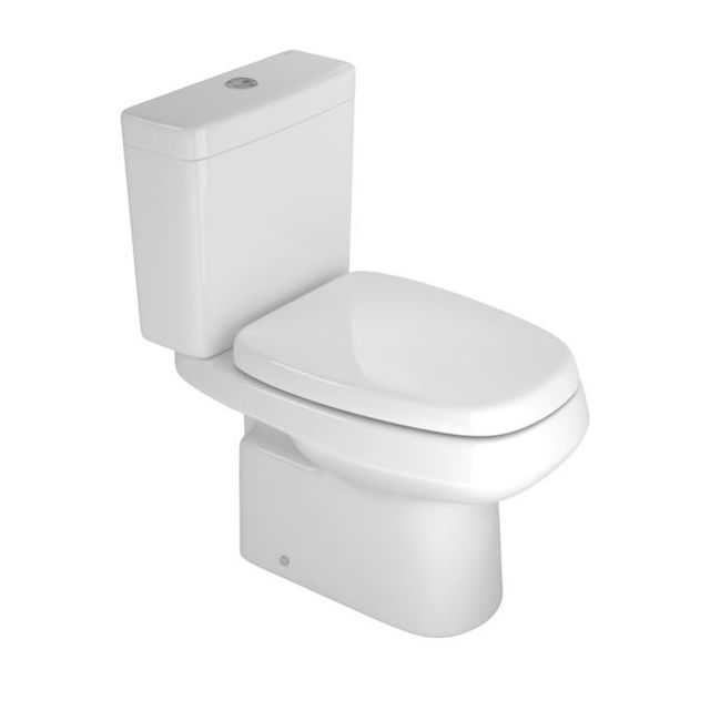 Bacia Para Caixa Acoplada Monte Carlo Branco - P.808.17 - Deca Bacia Para Caixa Acoplada Monte Carlo Branco - P.808.17 - Deca