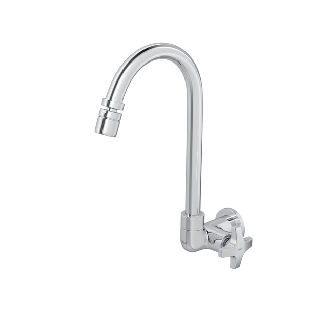Torneira De Parede Com Bica Móvel Para Cozinha Max Cromado - 1168.C34 - Deca Torneira De Parede Com Bica Móvel Para Cozinha Max Cromado - 1168.C34 - Deca