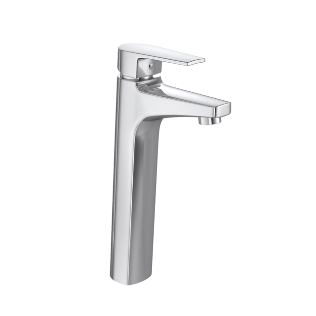 Misturador Monocomando de Mesa Bica Alta para Lavatório Level Cromado - 2885.C26 - Deca Misturador Monocomando de Mesa Bica Alta para Lavatório Level Cromado - 2885.C26 - Deca