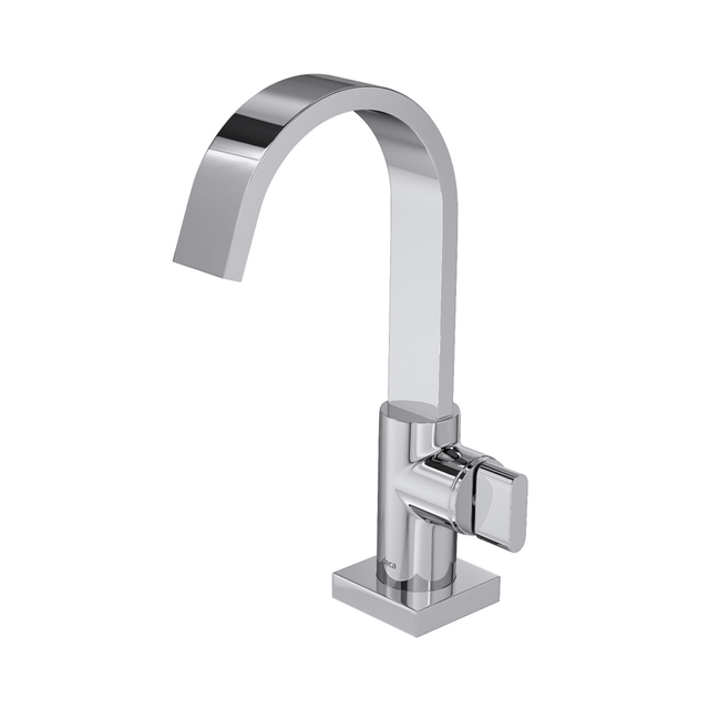 Torneira De Mesa Bica Alta Para Lavatório Polo Cromado - 1198.C33 - Deca Torneira De Mesa Bica Alta Para Lavatório Polo Cromado - 1198.C33 - Deca