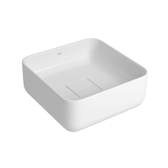 Cuba Quadrada De Apoio 30 Cm Branco Cubas Slim - L.11030.17 - Deca Cuba Quadrada De Apoio 30 Cm Branco Cubas Slim - L.11030.17 - Deca