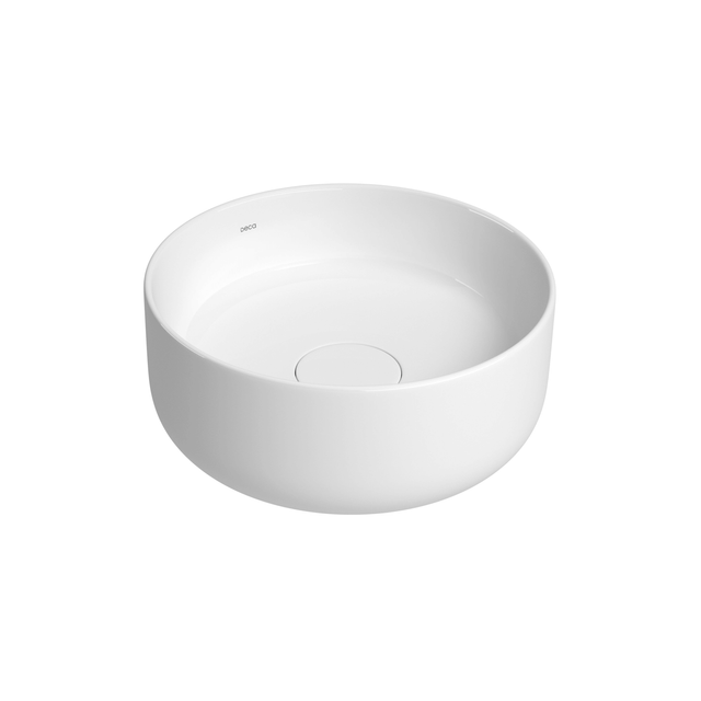 Cuba Redonda De Apoio 30 Cm Branco Cubas Slim - L.12030.17 - Deca Cuba Redonda De Apoio 30 Cm Branco Cubas Slim - L.12030.17 - Deca