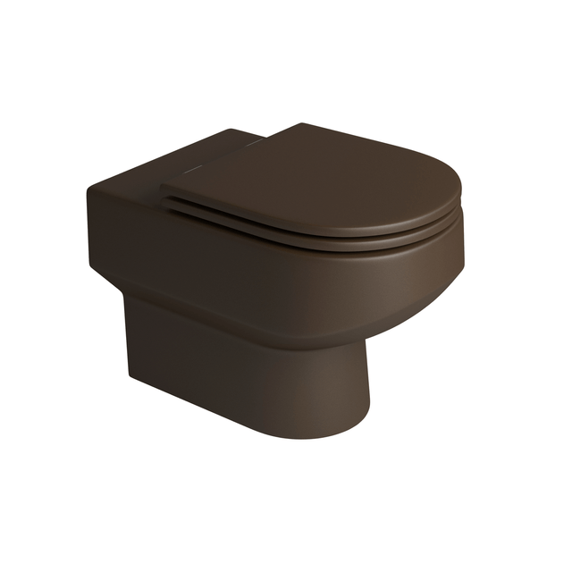 Bacia Convencional Carrara Marrom Fosco - P.60.22 - Deca Bacia Convencional Carrara Marrom Fosco - P.60.22 - Deca