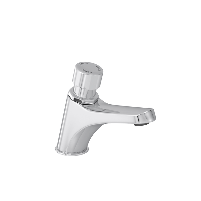 Torneira De Mesa Com Fechamento Automático Para Lavatório Decamatic Eco Cromado - 1173.C - Deca Torneira De Mesa Com Fechamento Automático Para Lavatório Decamatic Eco Cromado - 1173.C - Deca
