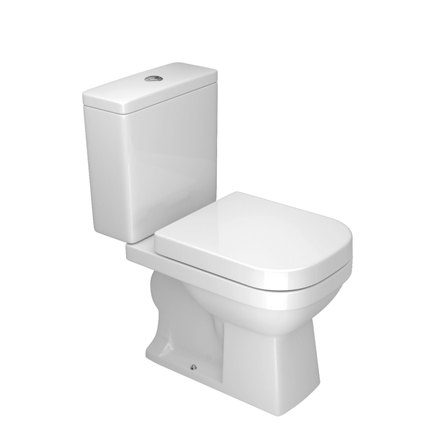 Bacia Para Caixa Acoplada Quadra Branco - P.210.17 - Deca Bacia Para Caixa Acoplada Quadra Branco - P.210.17 - Deca