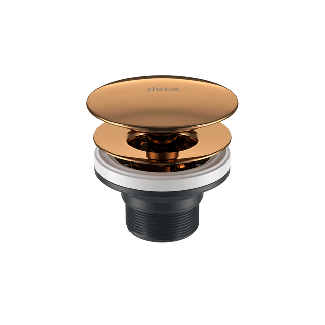 Válvula De Escoamento Para Lavatório Cuba E Bidê Red Gold - 1601.GL.RD - Deca Válvula De Escoamento Para Lavatório Cuba E Bidê Red Gold - 1601.GL.RD - Deca