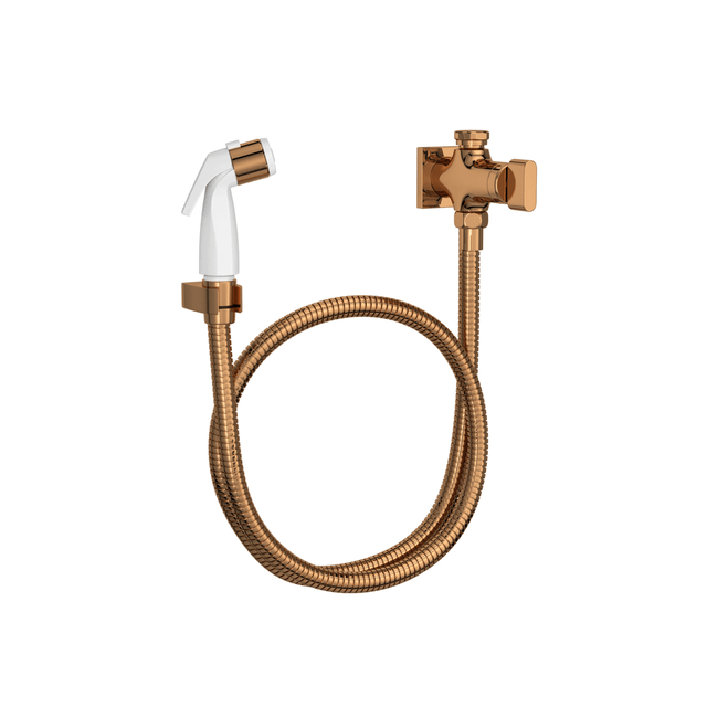 Ducha Higiênica Com Registro E Derivação Polo Red Gold - 1984.GL33.ACT.RD - Deca Ducha Higiênica Com Registro E Derivação Polo Red Gold - 1984.GL33.ACT.RD - Deca