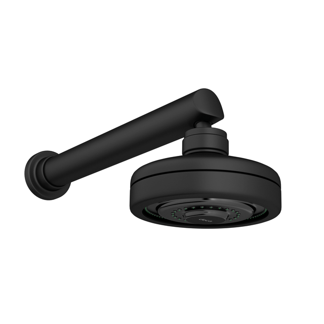 Chuveiro Com Tubo Reto De Parede Acqua Plus Black Matte - 1990.BL.CT.MT - Deca Chuveiro Com Tubo Reto De Parede Acqua Plus Black Matte - 1990.BL.CT.MT - Deca