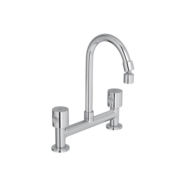 Misturador de Mesa para Cozinha Aspen Cromado - 1256.C35 - Deca Misturador de Mesa para Cozinha Aspen Cromado - 1256.C35 - Deca