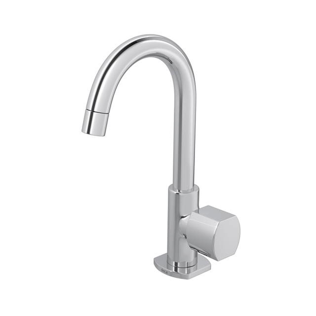 Torneira De Mesa Bica Alta Para Lavatório Liv Cromado - 1198.C30 - Deca Torneira De Mesa Bica Alta Para Lavatório Liv Cromado - 1198.C30 - Deca