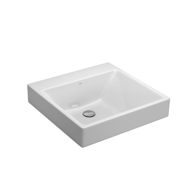 Cuba de apoio/sobrepor retangular com mesa Branco - L.98.17 - Deca Cuba de apoio/sobrepor retangular com mesa Branco - L.98.17 - Deca