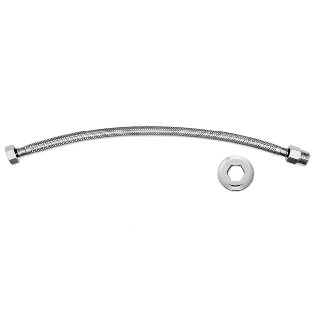 Ligação flexível em aço inox 60 cm - 00608900 - Docol