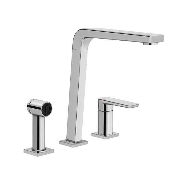 Monocomando para cozinha com ducha Bistrô - 00647306 - Docol Monocomando para cozinha com ducha Bistrô - 00647306 - Docol