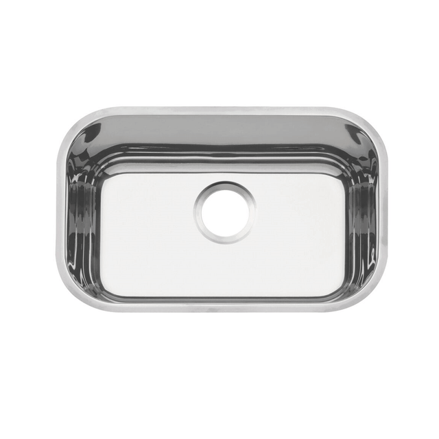 Cuba de embutir Lavínia 47 BL em aço inox alto brilho 47x30 cm - 94022/206 - Tramontina Cuba de embutir Lavínia 47 BL em aço inox alto brilho 47x30 cm - 94022/206 - Tramontina