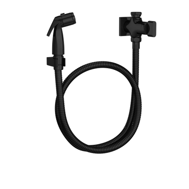 Ducha Higiênica Com Registro E Derivação Polo Black Noir - 1984.BL33.ACT.NO - Deca Ducha Higiênica Com Registro E Derivação Polo Black Noir - 1984.BL33.ACT.NO - Deca