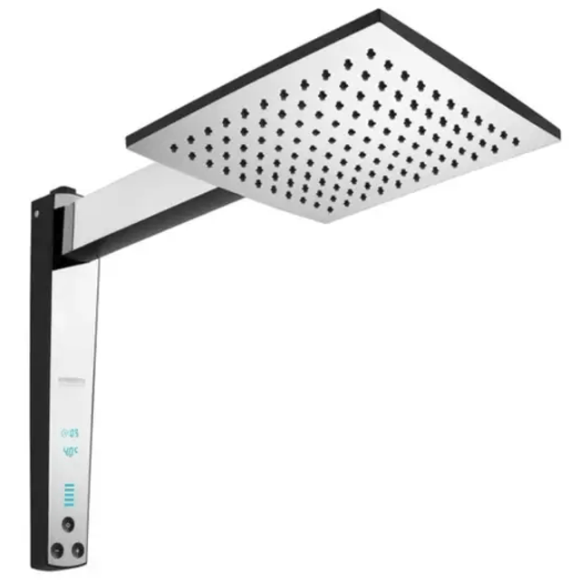 Chuveiro Ducha Acqua Century Digital Preto Cromado 127V 5500W -  Lorenzetti Chuveiro Ducha Acqua Century Digital Preto Cromado 127V 5500W -  Lorenzetti