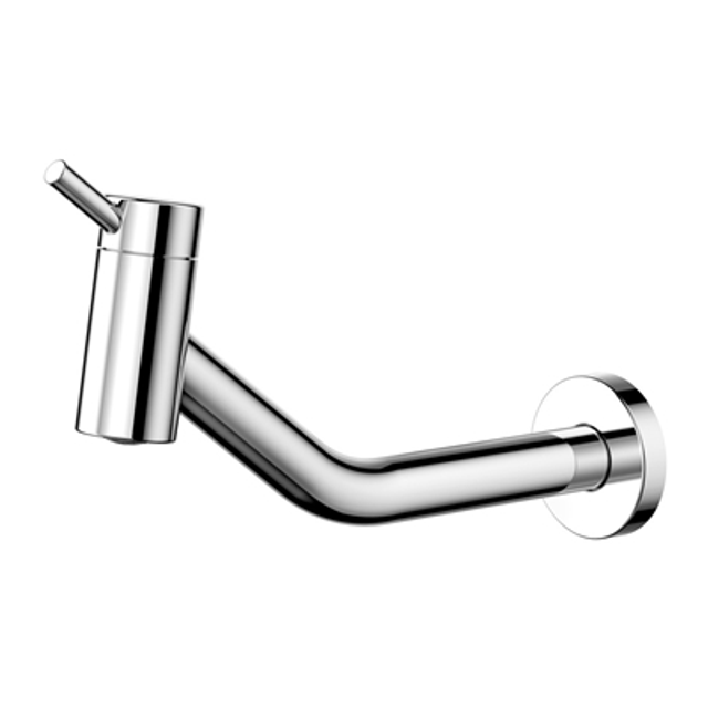 Torneira de parede para banheiro Nova Lóggica chrome - 001137106 - Docol Torneira de parede para banheiro Nova Lóggica chrome - 001137106 - Docol