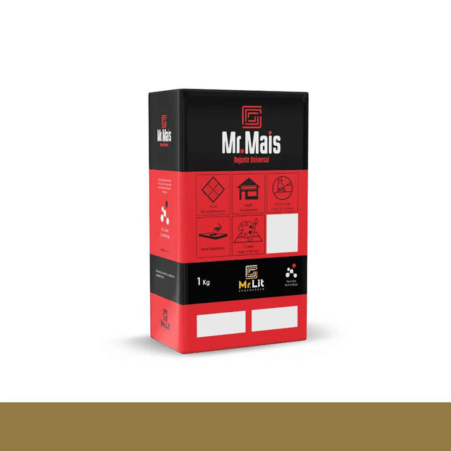 Rejunte Universal Multiresinado Jequitiba 1Kg - Mr. Lit Rejunte Universal Multiresinado Jequitiba 1Kg - Mr. Lit