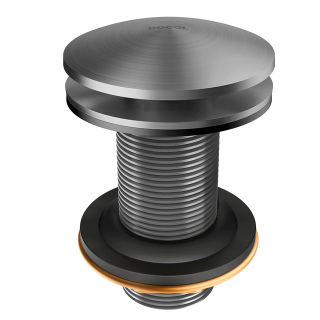 Válvula de saída d'água para lavatorio Click Clack 7/8 grafite escovado - 00922470 - Docol Válvula de saída d'água para lavatorio Click Clack 7/8 grafite escovado - 00922470 - Docol