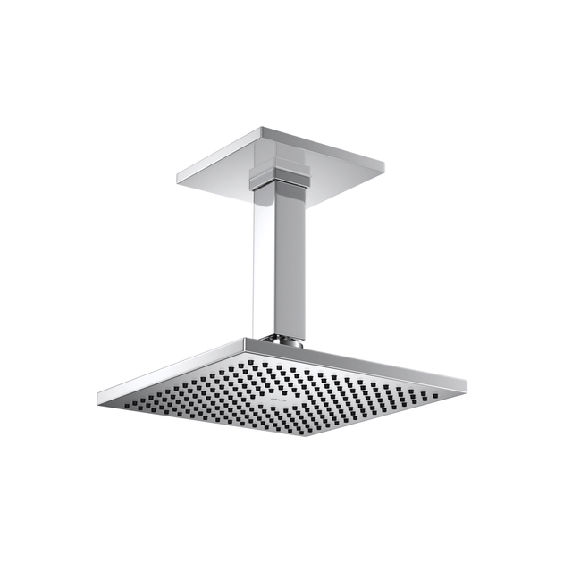 Chuveiro Com Tubo De Teto Quadrado Cromado - 1992.C.TET - Deca Chuveiro Com Tubo De Teto Quadrado Cromado - 1992.C.TET - Deca