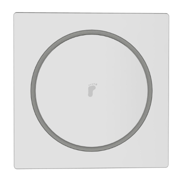 Ralo Clean Clic Inox Cromado 10x10 - 2100 - JIWI Ralo Clean Clic Inox Cromado 10x10 - 2100 - JIWI