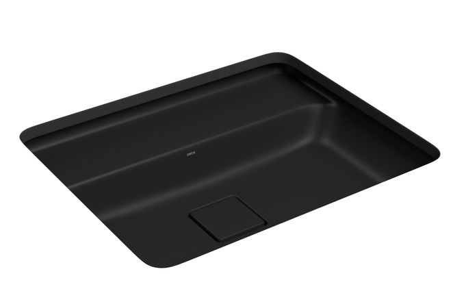 Cuba Retangular de Embutir com Mesa 50cm Ébano Fosco - L.33050.M.94 - Deca