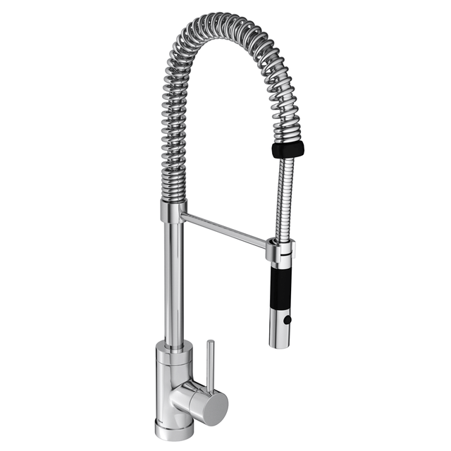 Misturador Monocomando de Mesa para Cozinha Spin Gourmet Cromado - 2281.C - Deca Misturador Monocomando de Mesa para Cozinha Spin Gourmet Cromado - 2281.C - Deca