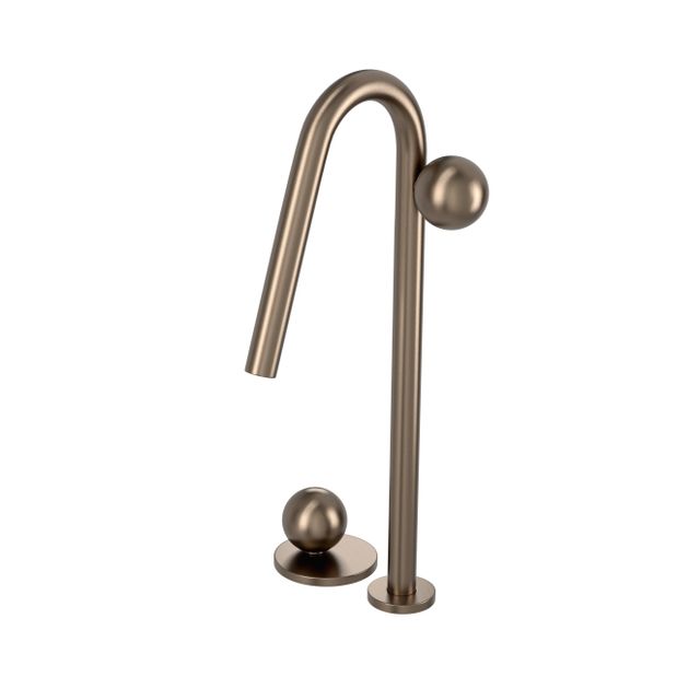 Monocomando de mesa para lavatório bica alta Orbe - 1877.CT103.MT - Deca Monocomando de mesa para lavatório bica alta Orbe - 1877.CT103.MT - Deca