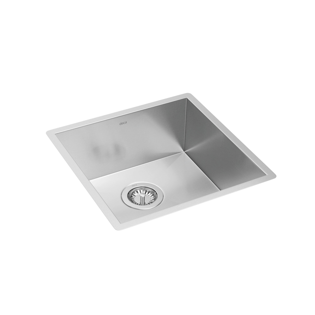Cuba De Cozinha Inox Quadratta 40 - CC.600.40.STD.INX - Deca Cuba De Cozinha Inox Quadratta 40 - CC.600.40.STD.INX - Deca